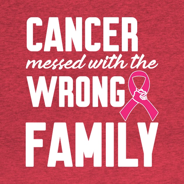 Cancer messed with the wrong Family by Work Memes